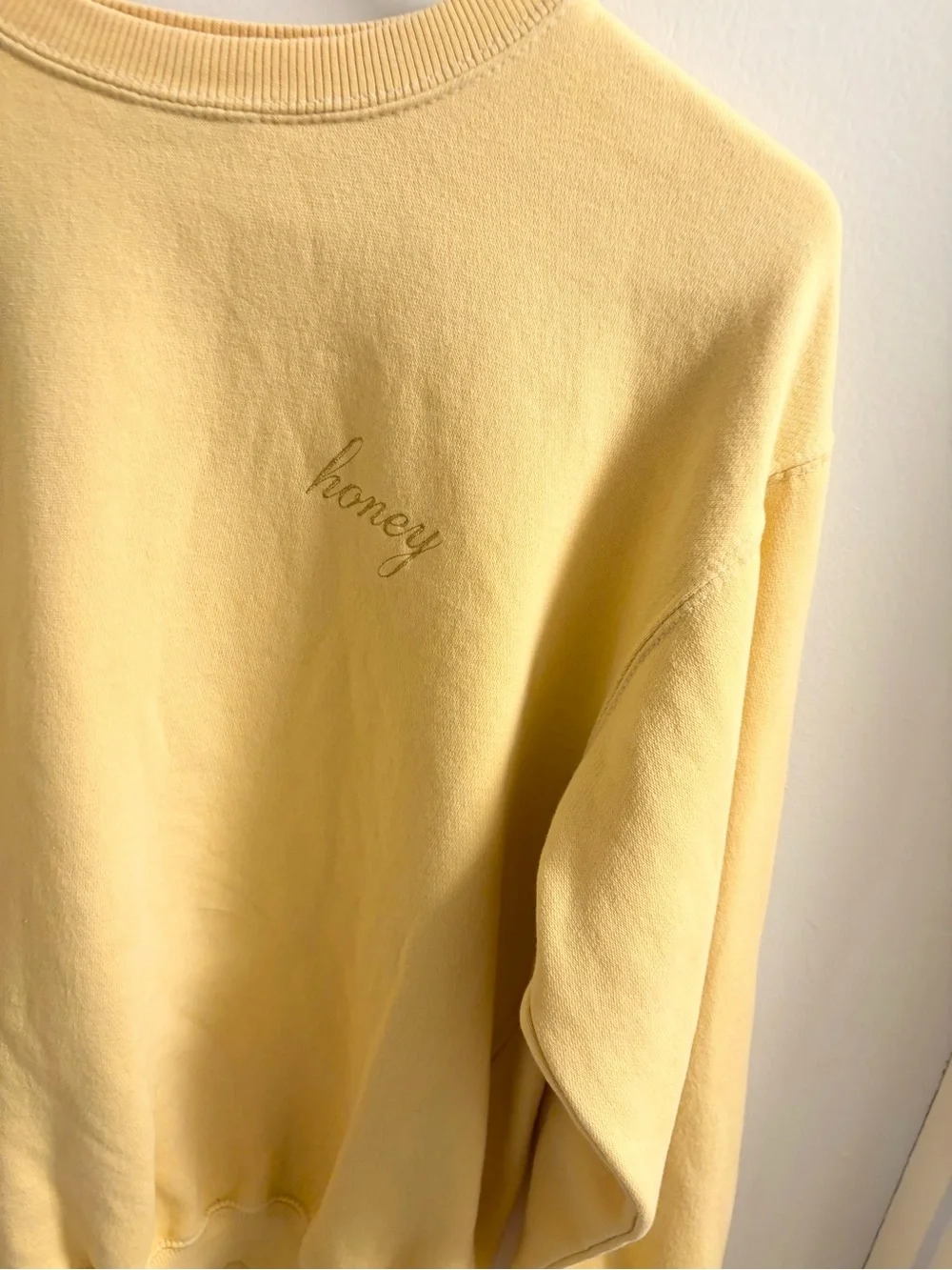 Brandy Melville Pale Yellow 